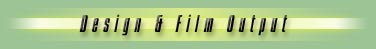 Graphic design for CD sleeves or folding cartons. We will provide film outputs and proofs for your convienence.